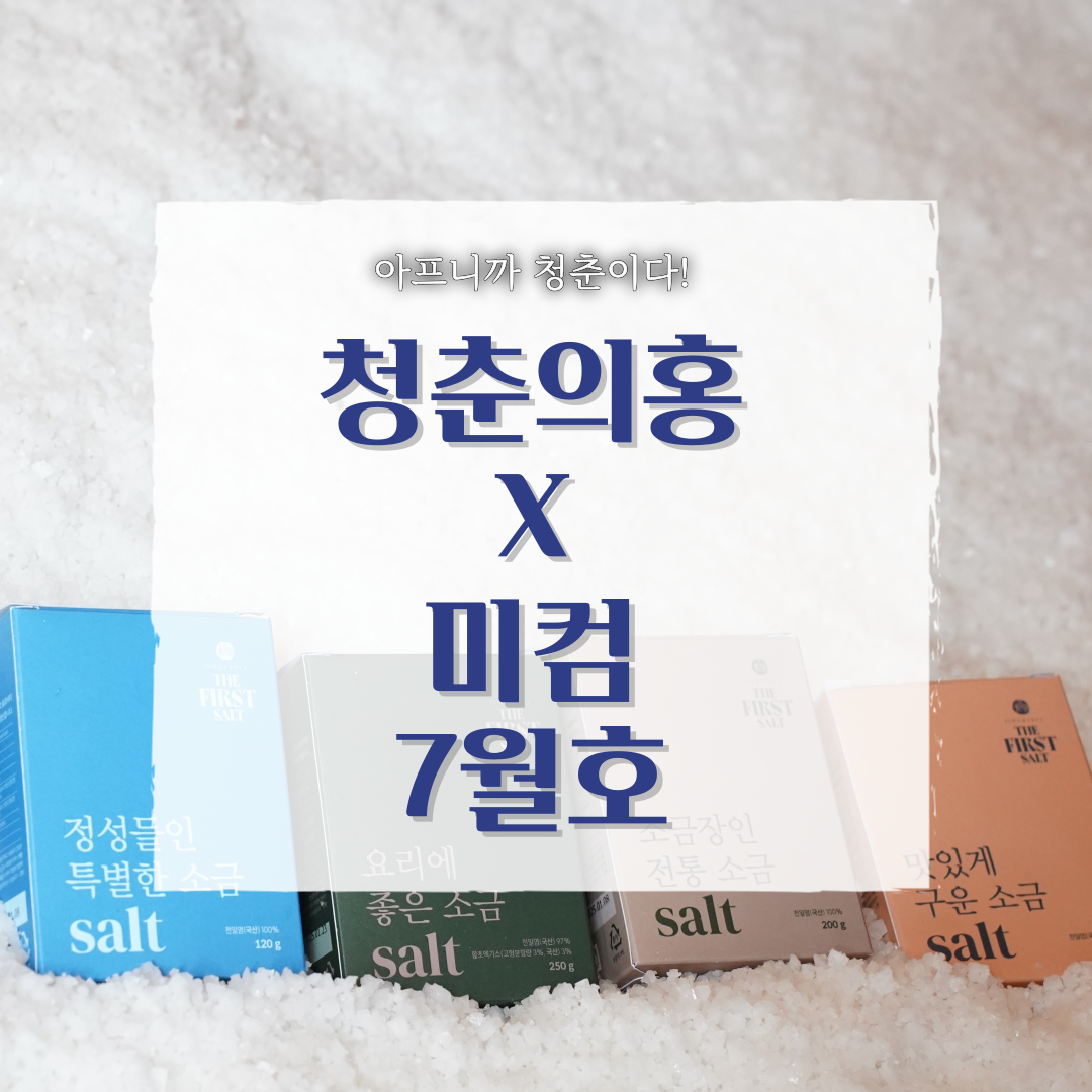 월간 청춘의홍X미컴 2025년 7월호